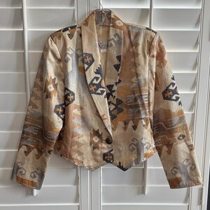 Gorgeous Expose Southwestern Cotton Jacket
